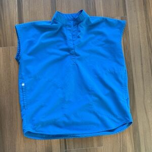 Figs Women's Blue Rafaela Scrub Top